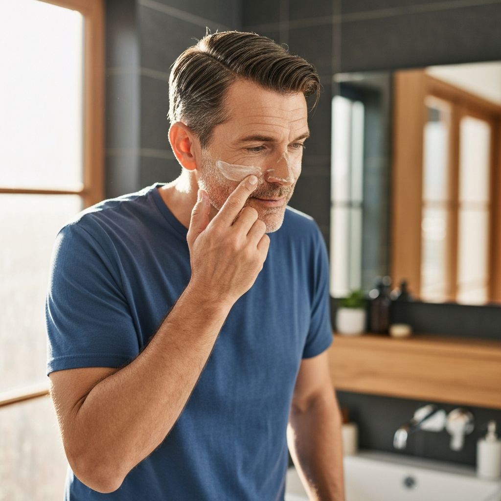 Natural male grooming and skincare